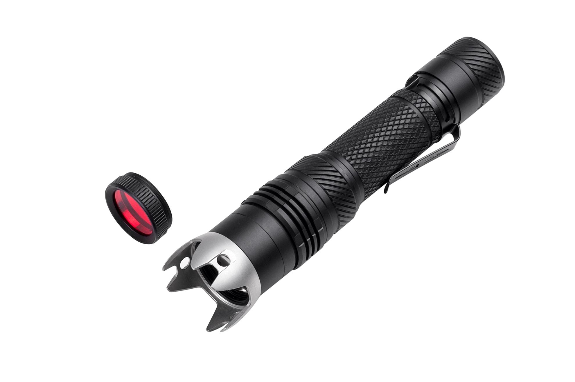 Combo Acebeam W10 Flashlight 300 Lumens LEP Emitter w/VCL10 MultiTool/Adapter