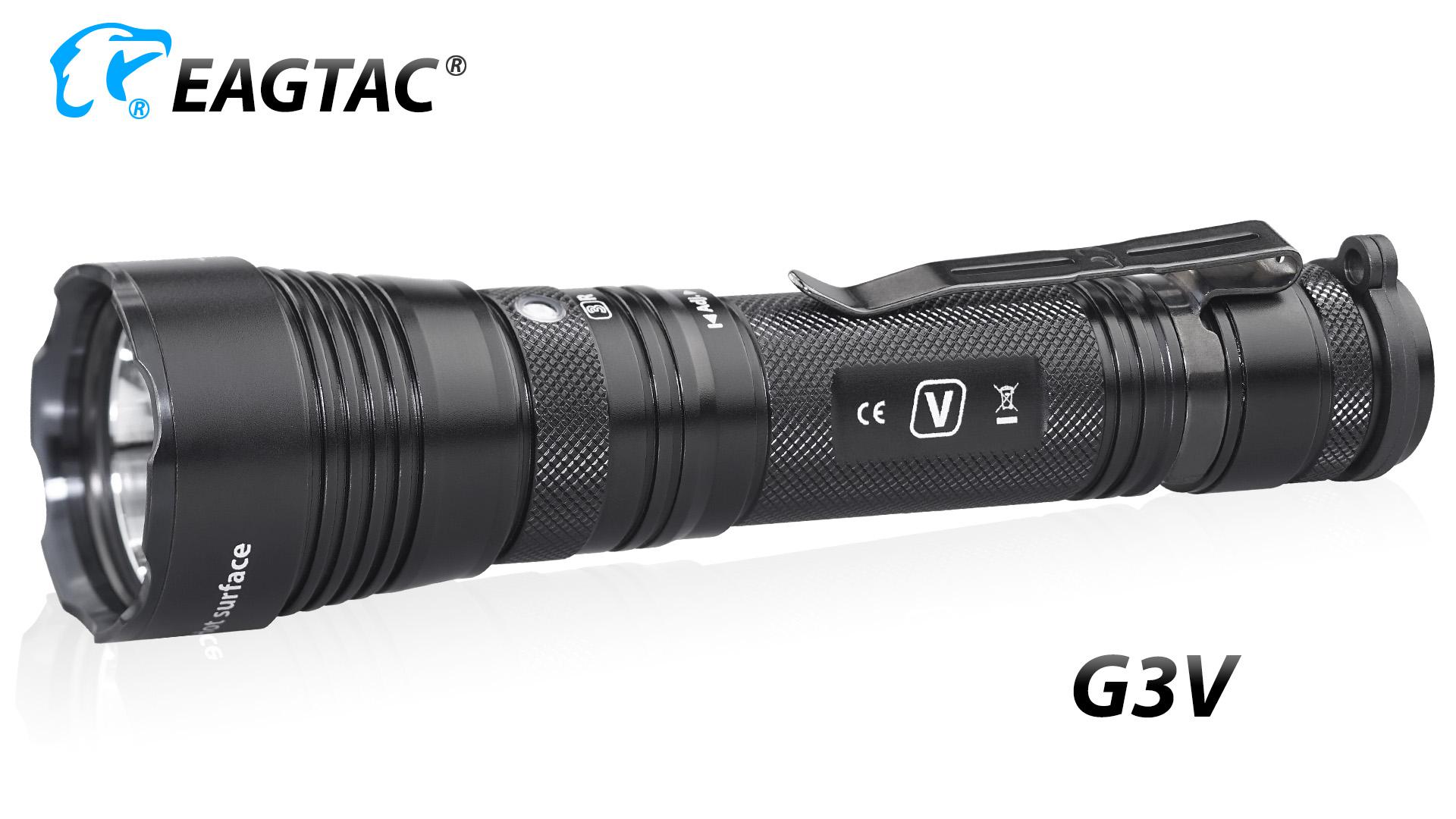 Sunwayman C13R Rechargeable Flashlight 380 Lumens Available in Black or Grey
