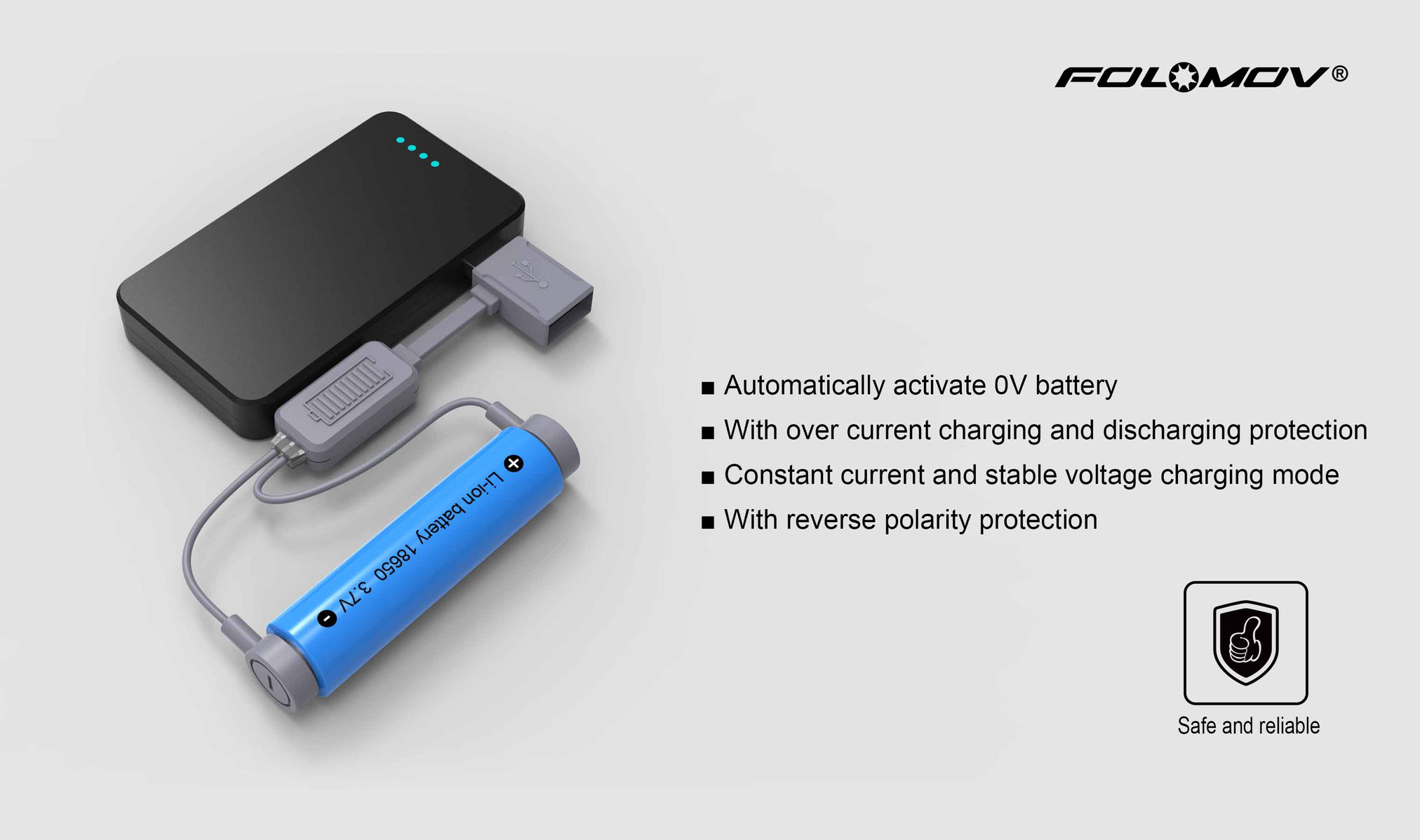 folomov a1 magnetic usb charger