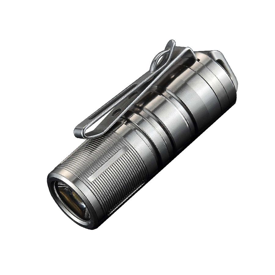 Jetbeam MINI1 Titanium 2017 Keychain Flashlight XPG2 LED 130 Lumens