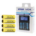 Combo: Xtar VC4-4x NL1834