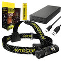 Nitecore HC60 V2 Headlamp + NB20000 Powerbank 