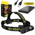 Nitecore HC60 V2 Headlamp + NB5000 Powerbank