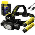 Nitecore HC65 V2 Headlamp + Extra NL1835HP Battery 