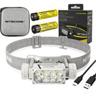 Nitecore HC65 UHE Skyline Grey + EXTRA NL1836HP