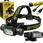Nitecore HC68 + CL10 Clip-On Light