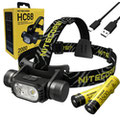 Nitecore HC68 Headlamp + Extra 1835HP 