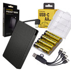 Nitecore Pocket 10000 + NH2400 AA Batteries