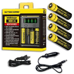 Nitecore 14500 - Batterie Li-Ion NL147 - 750mAh, 3.6V - 3.7V