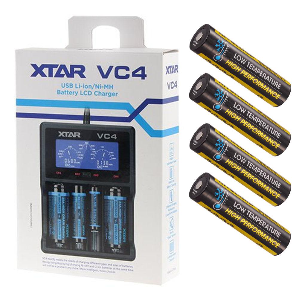 Chargeur Accu VC4 XTAR USB