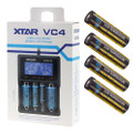 Combo: Xtar VC4-4x NL1829LTHP