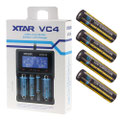 Combo: Xtar VC4-4x NL1829LTHP 