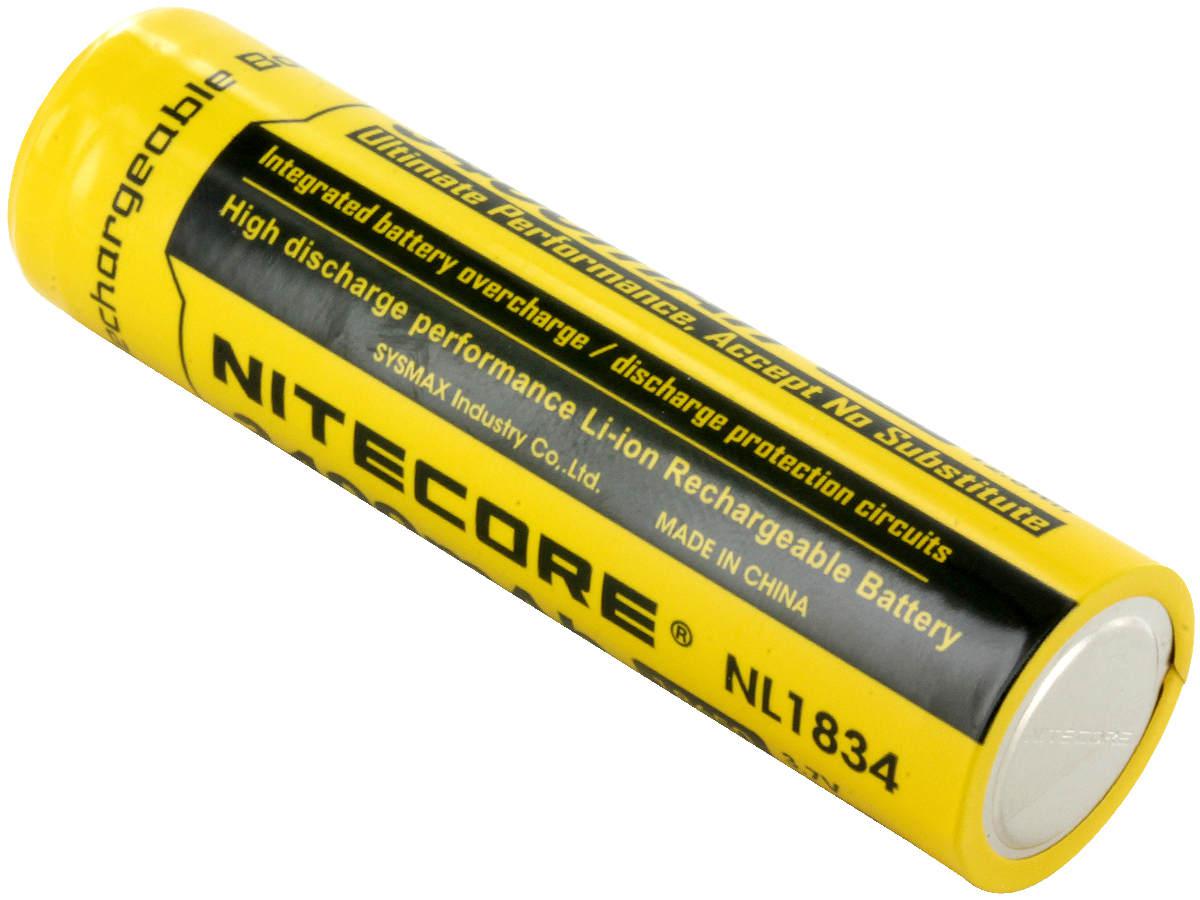 Nitecore NL1834 3400mAh Rechargeable 18650 Battery