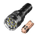 Combo: Nitecore TM9K Flashlight & Tip Copper